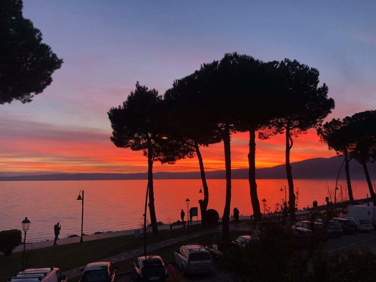 Apartamento Il Poggio Degli Ulivi Trevignano Romano Exterior foto